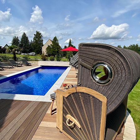 Landhaus Waltersdorf - Pool & Wellness Бад Шандау Екстериор снимка