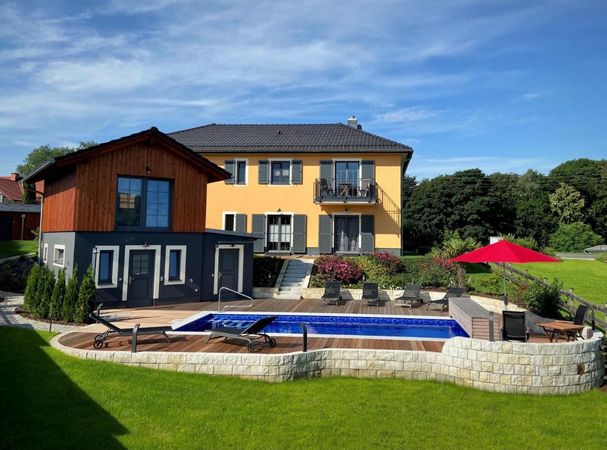 Landhaus Waltersdorf - Pool & Wellness Бад Шандау Екстериор снимка