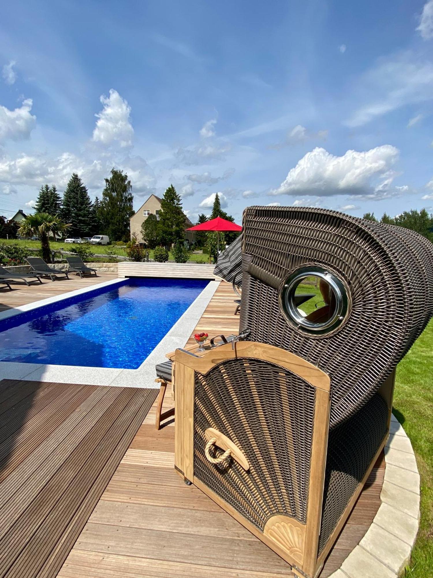 Landhaus Waltersdorf - Pool & Wellness Бад Шандау Екстериор снимка