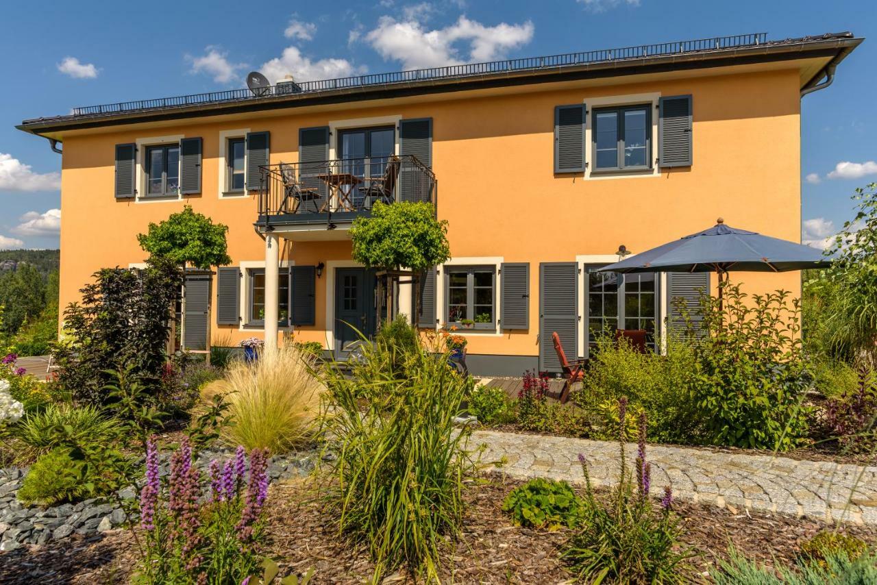 Landhaus Waltersdorf - Pool & Wellness Бад Шандау Екстериор снимка
